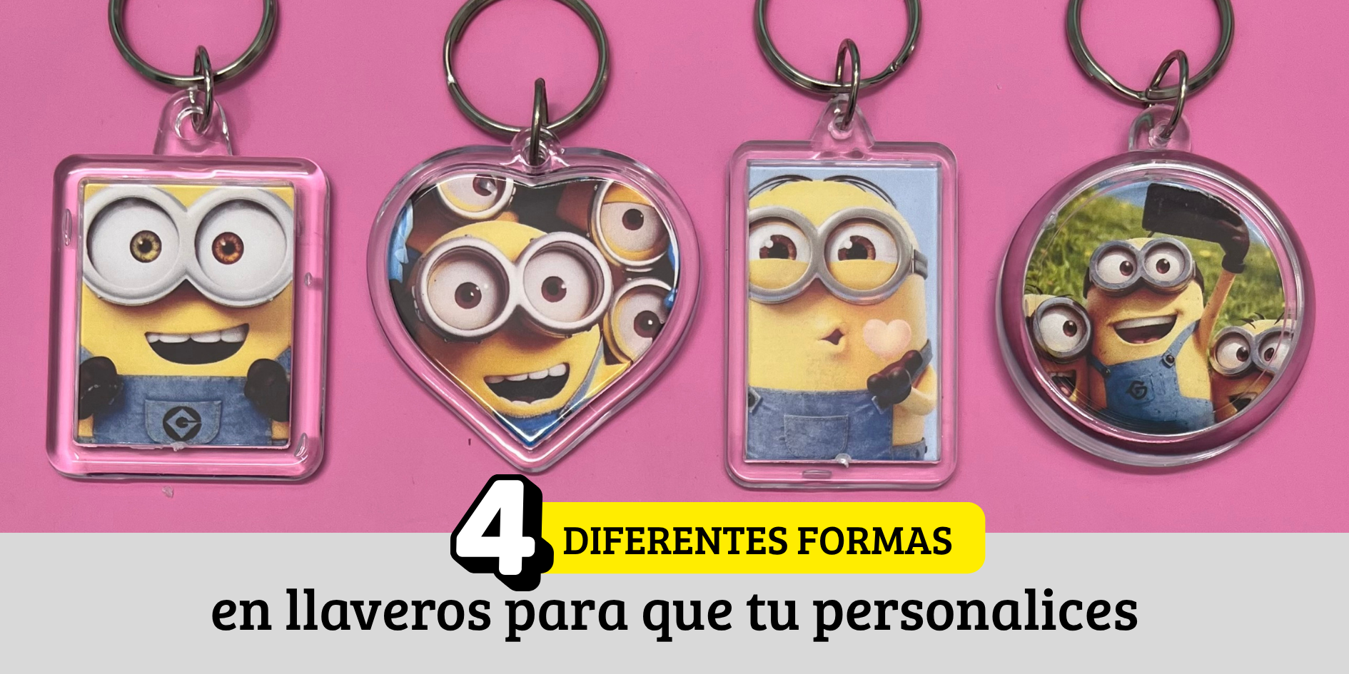 Llaveros para personalizar