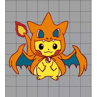 Archivo Para Vinilo Pikachu Disfrazado