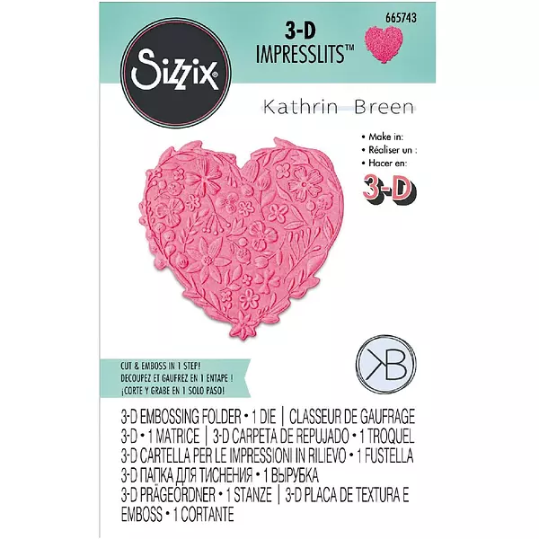665743 Carpeta Relieve 3d Y Troquel