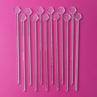 12 Palitos Para Topper En Acrilico