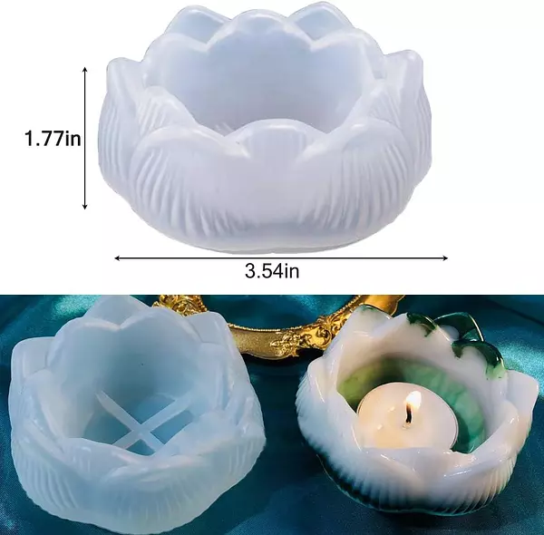 Molde Base Flor De Loto