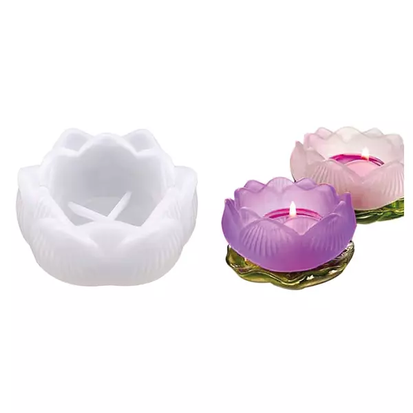 Molde Base Flor De Loto