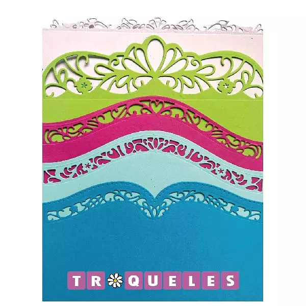 3495 Troquel Orillos Dif Formas