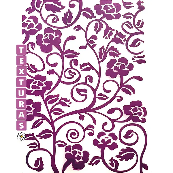 013 Carpeta De Relieve Flores