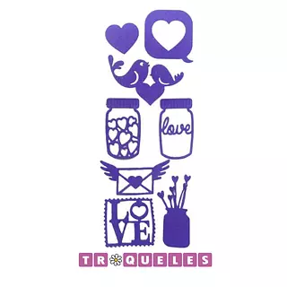 3253 Troquel Cosas de Amor