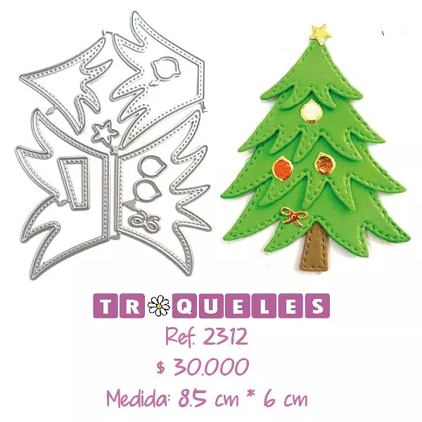 2312 Troquel Arbol para Armar