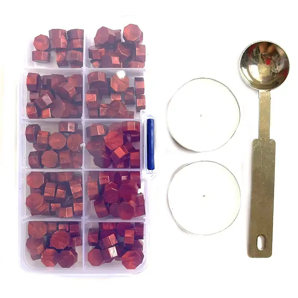 Kit De Sellado Lacre Rojo * 150 Pz