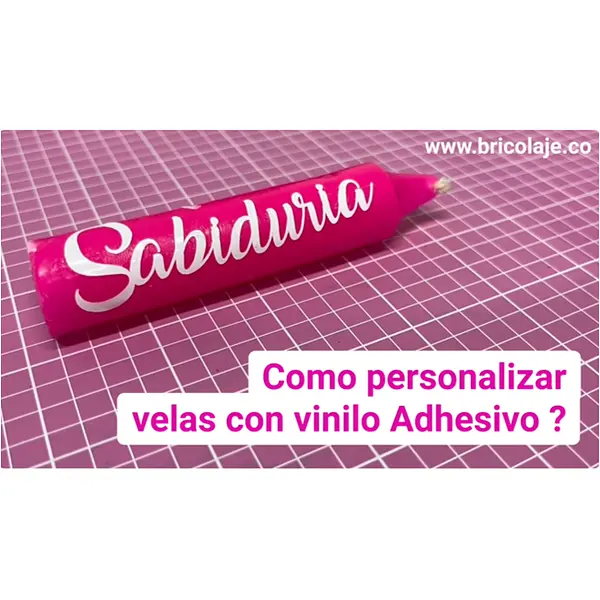 Como personalizar tus velas?