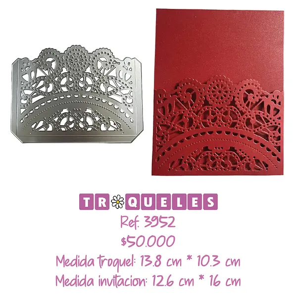 3952 Troquel Sobre Calado