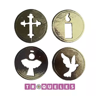3963 Troquel Circulos Comunion