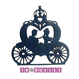 3962 Troquel Carruaje Cenicienta