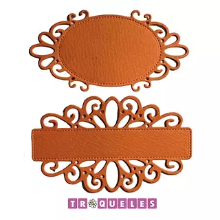 3996 Troquel Marco Ovalo Y Rectangulo