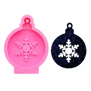 Molde Silicona Bola De Navidad