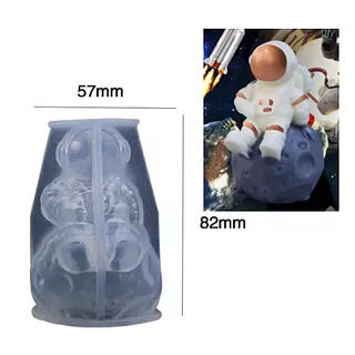 Molde Vela Astronauta