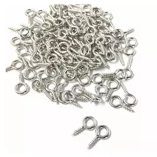 Mini Pernos Plateados * 50 Pz