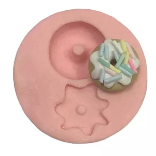 Molde Silicona Dona