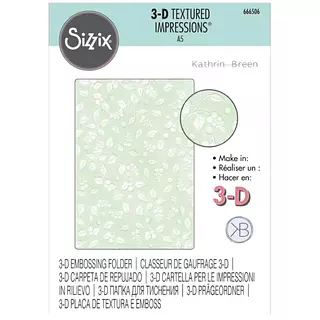 666506 Carpeta Relieve A5 Baya De Nieve