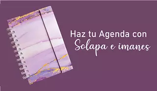Haz tu agenda con solapa e imanes (Video)