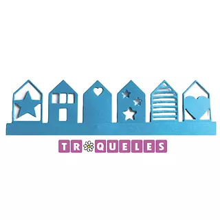 4002 Troquel Borde De Casitas