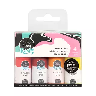 4 Pigmentos Opacos (Coral, Red, Naranja, Yellow)