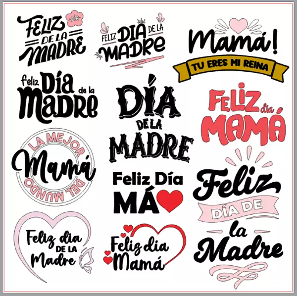 Archivo Stickers Dia De La Madre