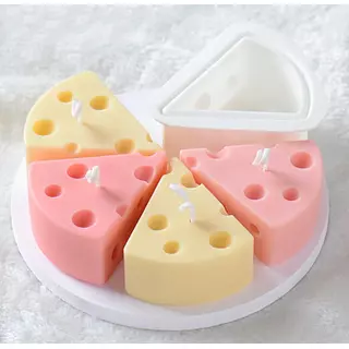 Molde Silicona Pedazo De Queso