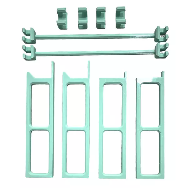 Soporte 3d Verde Para Tapete En Cameo