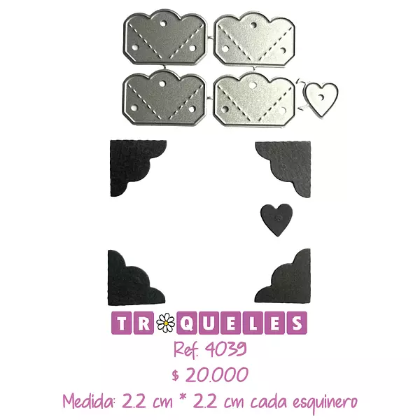 4039 Troquel Esquinas