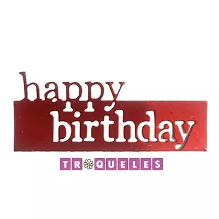 4084 Troquel Happy Birthday