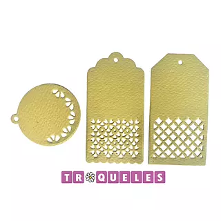 2857 Troquel Etiquetas