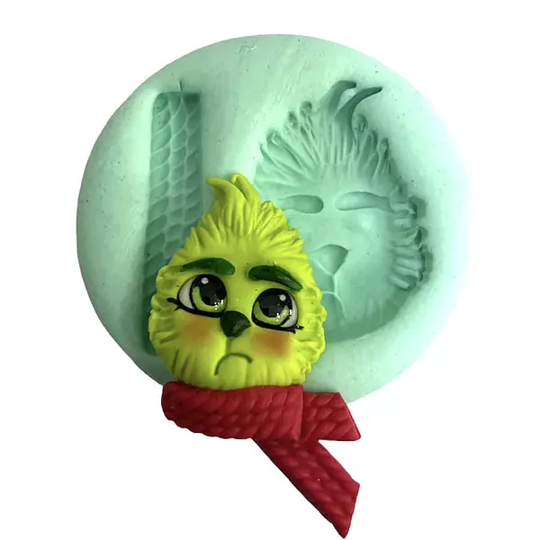 Molde Silicona Grinch