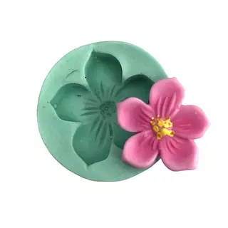 Molde Silicona Mini Flores