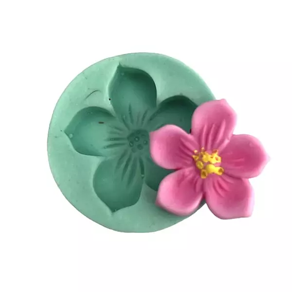 Molde Silicona Mini Flores