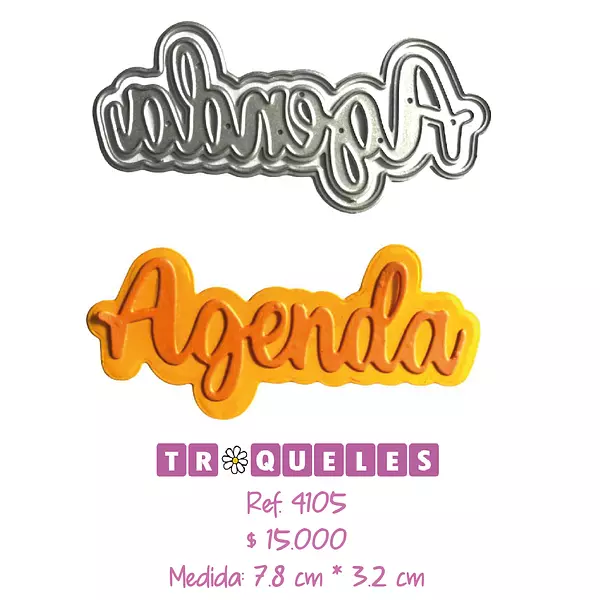 4105 Troquel Agenda