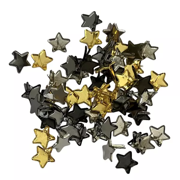 Brads Estrellas Grandes * 50 Pz