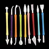 Estiletes Plasticos * 9 Pz