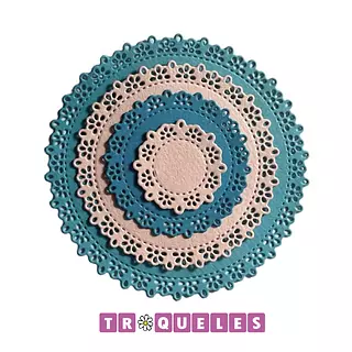 4127 Troquel Circulos Blondas