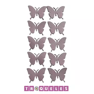 4133 Troquel Lamina De Mariposas