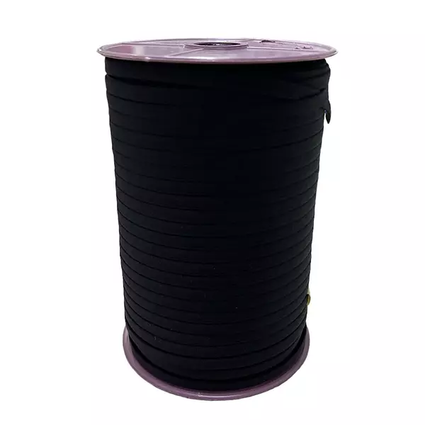 Rollo Elastico Pitillo Negro * 150 Mts