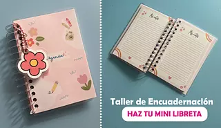 Taller haz tu mini libreta (Video)
