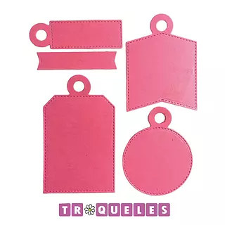 4159 Troquel Etiquetas Varias