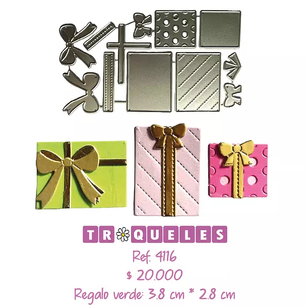 4116 Troquel Regalos