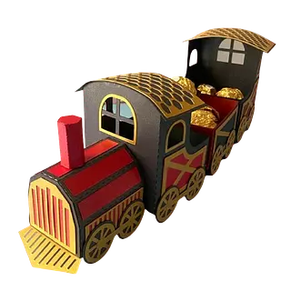 Archivo Trencito Navideño 3d