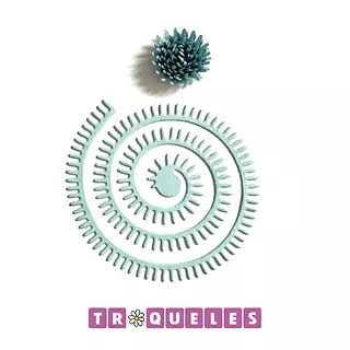 4165 Troquel Flor Pistilo