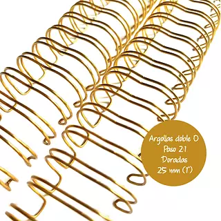Argollas Para Cinch 1 Dorado * 2 Pz