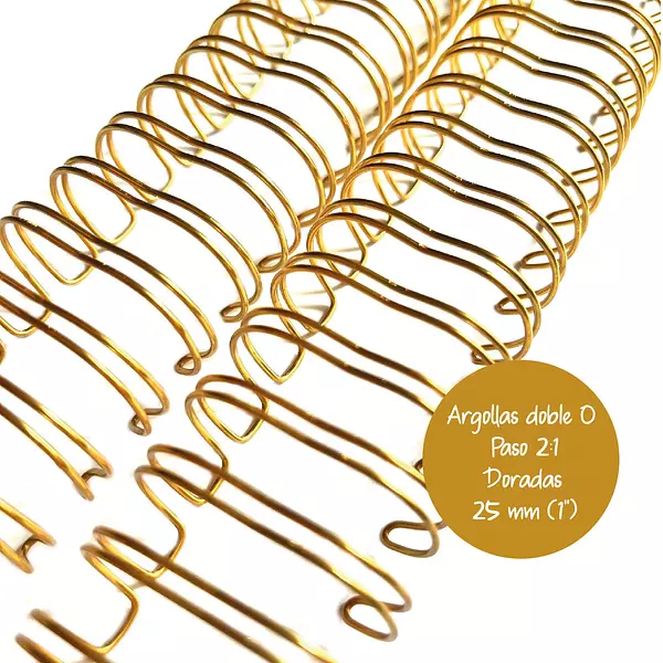 Argollas Para Cinch 1 Dorado * 2 Pz