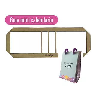 Guia Mini Calendario Mdf