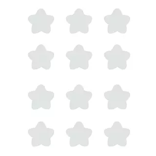 12 Forma Estrella Acetato