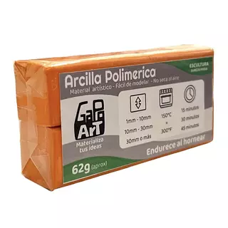 Arcilla Polimerica Naranja