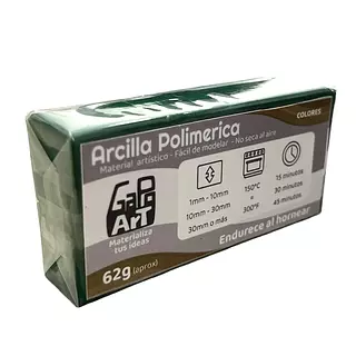 Arcilla Polimerica Verde Pino
